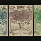 Itävalta Notgeld 10, 20, 50 Heller, St. Georgen 1920 - pikkukuva 1
