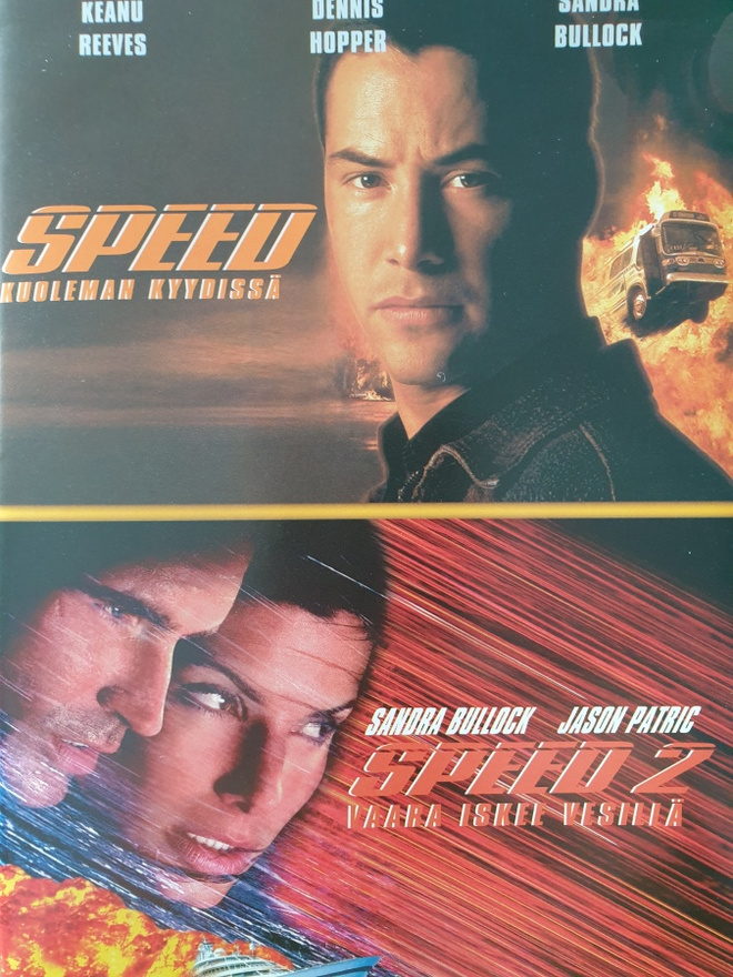 Speed kuoleman kyydissä - Speed 2 Vaara iskee vesillä DVD