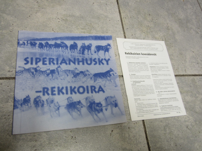 Anitta Kainulainen: Siperianhusky - rekikoira + koesäännöt