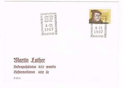 1967  Luther  FDC