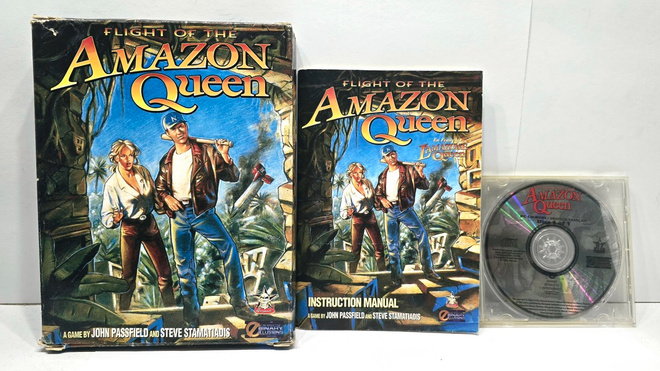 PC - Flight of the Amazon Queen (CIB Big Box)