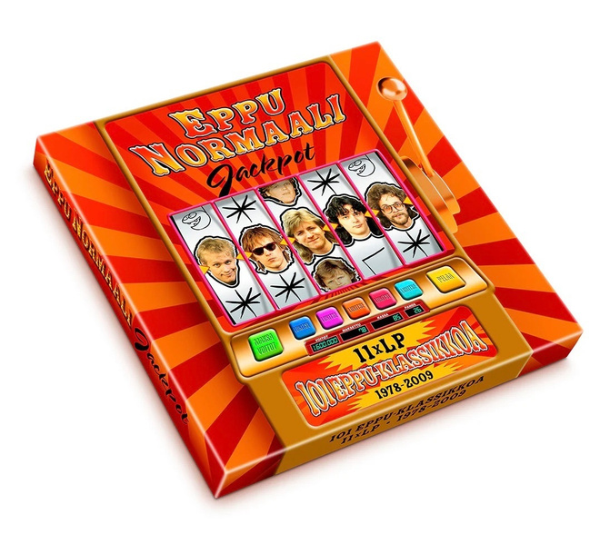Eppu Normaali: Jackpot - 11LP, mustat vinyylit, uusi