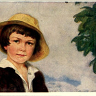 Tyttö, 27.IV-23, kulkenut - pikkukuva 1