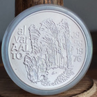 JUHLARAHA 100MK hopeaa (BU) "Alvar Aallon syntymästä 100v" - pikkukuva 1