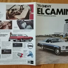 1975 Chevrolet El Camino esite - KUIN UUSI - - pikkukuva 1