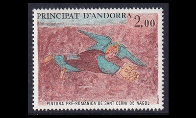Andorra Fr 311 ** Uskonnollinen taide (1980)