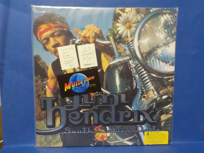 JIMI HENDRIX - SOUTH SATURN DELTA 180G M-/M- U.S -97 OCT 2LP
