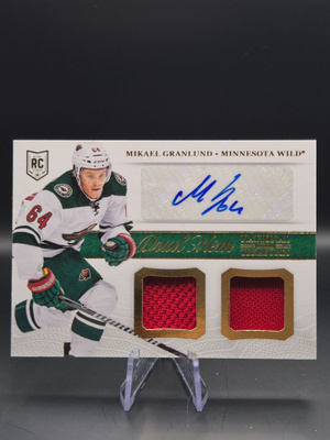 2013-14 Panini Mikael Granlund National Treasures RC Auto