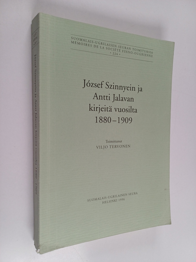 Viljo Tervonen : Jozsef Szinnyein ja Antti Jalavan kirjei...