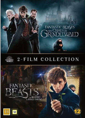 DVD: Fantastic Beasts 1 ja 2 collection