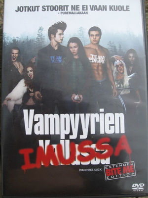 VAMPYYRIEN IMUSSA / VAMPIRES SUCK DVD