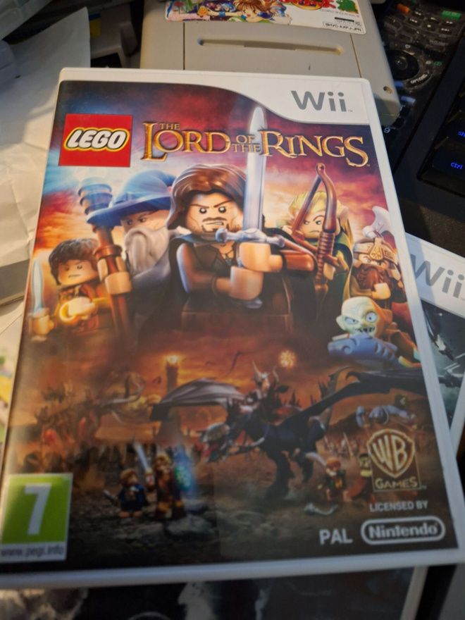 Wii Lego Lord of the Rings CIB