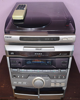 Sony HCD-RXD3 3 CD -MIni Stereot