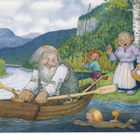 kortti ** Lidberg Rolf Peikko kalassa - erilaisia - pikkukuva 2