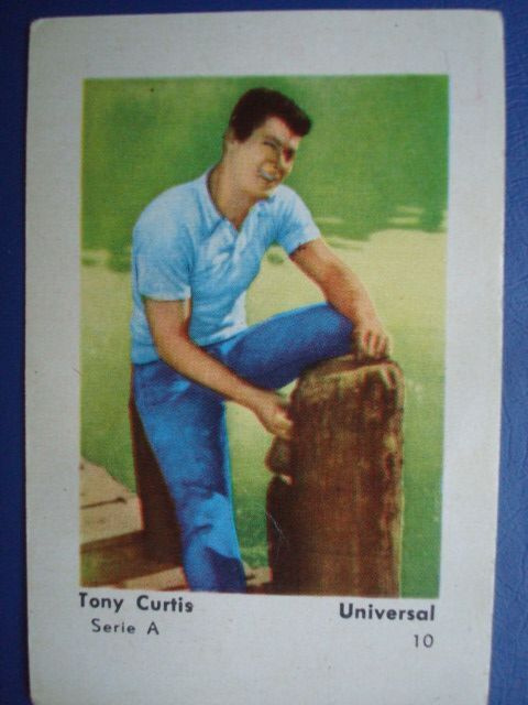 Purkkakuvat Hellas: Serie A n:o 10, TONY CURTIS