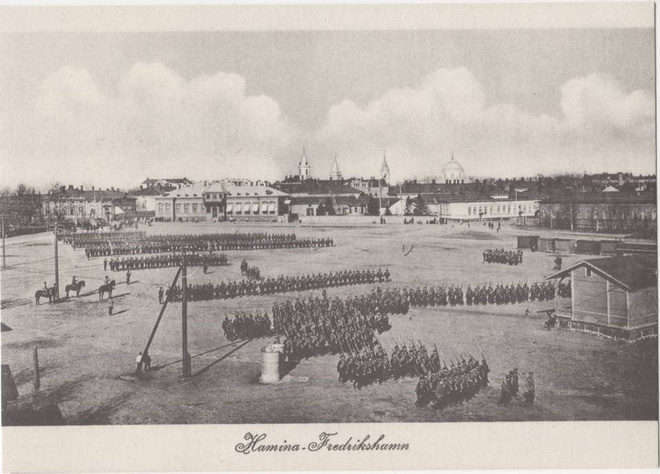kortti ** Hamina mustavalkokuvassa - erilaisia