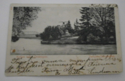 Tampere, Kotkan kallio + silta, vanha mv pk, p. 1905