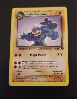 Dark Machamp, 10/82 holo