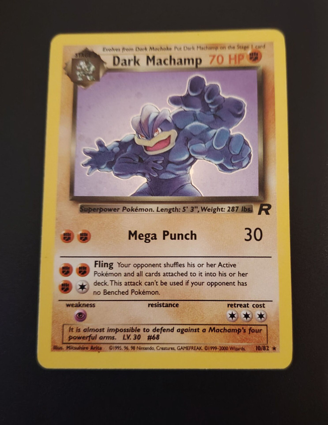 Dark Machamp, 10/82 holo