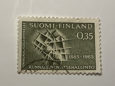 592 / 1965 Kunnallinen itsehallinto o leimattu