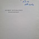 Ville Luho : Suomen kivikauden pääpiirteet (signeerattu, ... - pikkukuva 3