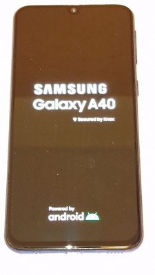 Samsung Galaxy A40 -Android-puhelin Dual-SIM 64 Gt, sininen