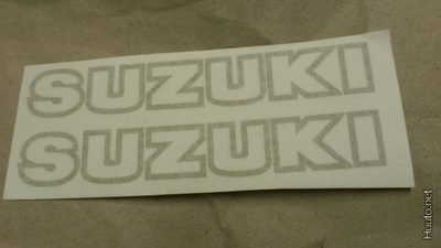 Suzuki EPO / PV vm.79 alk. tankintarroihin kultaiset tekstit