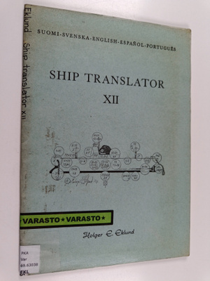 Holger E. Eklund : Ship translator 12 : Suomi - svenska -...