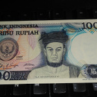 Indonesia 1000 Rupiah 1987 P124 XF - pikkukuva 1