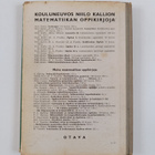 Niilo Kallio : Keskikoulun algebra - pikkukuva 2