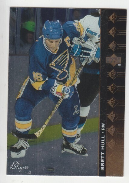 Brett Hull 94-95 US SP rinnakkaissarjan kortti