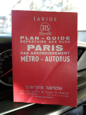 Opaskirja PLAN-GUIDE PARIS METRO - AUTOBUS ( SIS POSTIKULU (