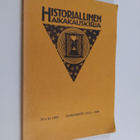 Historiallisen aikakauskirjan hakemisto vuosikertoihin 19... - pikkukuva 1