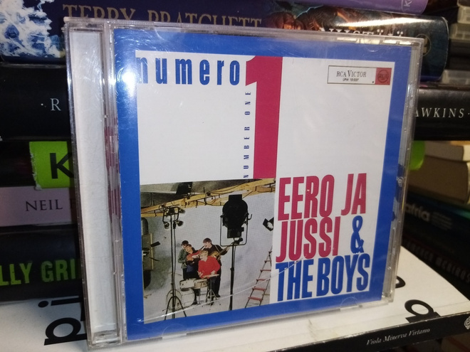 CD EERO JA JUSSI &  THE BOYS :  Numero 1 ( SIS POSTIKULU)