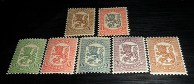 LaPe VAASAN MALLI 1918  77-78-79-80-81-82-83 **