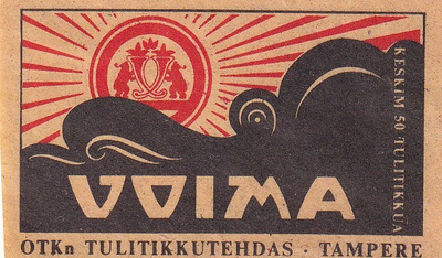 Voima , OTK:n Tulitikkutehdas Tampere ,1/13