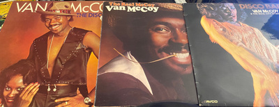 Van McCoy x 3 disko-klassikot LP