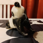 Lomonosov Panda figuuri, punainen leima. - pikkukuva 4