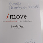 Sandy Ogg : / move : the CEO's playbook for capturing val... - pikkukuva 3