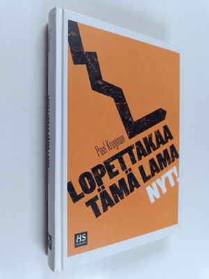 Paul Krugman : Lopettakaa tämä lama nyt!
