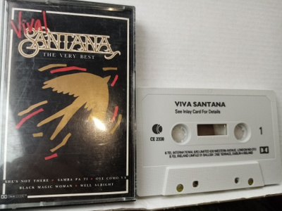 C-KASETTI Santana :  Viva -  The very Best of ( SIS POSTIKUL