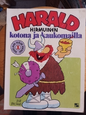 Harald Hirmuinen sarjakuvia 5 kpl pakettina