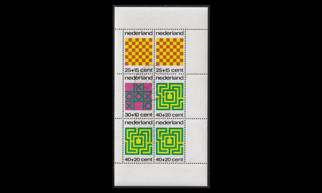 Alankomaat 1019BL12 o Voor het Kind lautapelejä (1973)