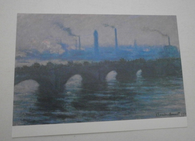Claude Monet: Waterloo Bridge (Clowdy day), ei p.