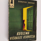 Dorothy L. Sayers : Kuolema vierailee kerhossa - pikkukuva 1