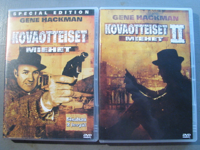 KOVAOTTEISET MIEHET 1 & 2 ( Gene Hackman )