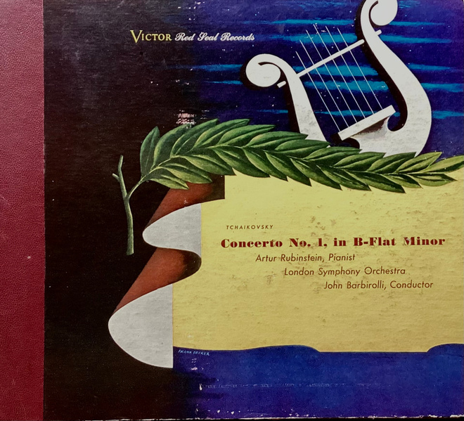 TCHAIKOVSKY Concerto No. 1, in B-flat minor 78rpm