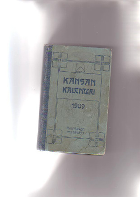 Kalenteri, 2 kpl. , 1909 ja 1919.