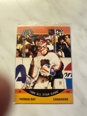 1990-91 Pro Set All Star Patrick Roy #359