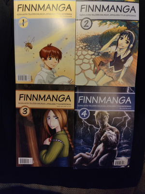 Finnmanga -albumit 4kpl